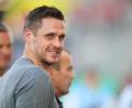 Bild: Christoph Reichwein/dpa
Der BVB präsentiert den nächsten Neuzugang von Sportdirektor Kehl. (Archivbild)