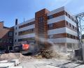 Bild: ge
Ein gewaltiger Neubau schließt sich jetzt im Westen an den Bestandskörper an.