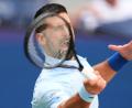 Bild: Kirsty Wigglesworth/AP/dpa
Djokovic musste gegen den jungen Amerikaner Svajda einen Satz-Rückstand wettmachen.