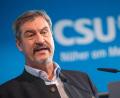 Bild: Peter Kneffel/dpa
Die CSU hätte gerne eine allgemeine Wehrpflicht. (Archivbild)