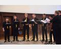Bild: Kunz
Das Vokalensemble "Millenium" in der Michaelskirche.