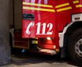 Bild: Niklas Treppner/dpa
Feuerwehrleute haben den Brand in dem Wohnhaus gelöscht. (Symbolbild)