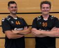 Bild: zyz
Adrian Meta (links) und Leo Maiwald laufen künftig wieder für die HG Amberg auf.