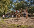 Bild: Michael Golinski
Der neue Spielplatz Schwedenschanze im Stadtteil Luitpoldhöhe in Amberg.
