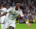 Bild: Manu Fernandez/AP/dpa
Vinicius Junior erzielte den Treffer zum 2:1 für Real Madrid.