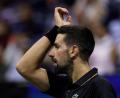Bild: Adam Hunger/FR110666/AP/dpa
Novak Djokovic musste in seiner Drittrundenpartie einen Satzverlust gegen Cameron Norrie verdauen.