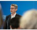Bild: Leonie Asendorpf/dpa
Bayern Kunstminister Markus Blume will mit der Rückgabe der Werke einen „Versuch der Wiedergutmachung in Richtung der Opfer“ unternehmen. (Archivbild)