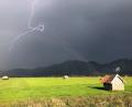 Bild: Valentin Gensch/dpa/dpa-tmn
Auf Teile Bayerns kommen kräftige Gewitter zu. (Archivbild).