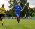 Archivbild: gud
Bastian Hägler (rechts/Szene aus dem Pokalspiel gegen Bayreuth) und der SV Schwarzhofen empfangen am Sonntag den FC Pielenhofen.