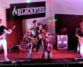 Archivbild: Marko Pammer
Die Nabburger Band "Blackfire" sorgt am Samstag für Rockmusik auf dem Parkplatz vor der Nordgauhalle.