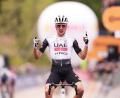 Bild: Massimo Paolone/LaPresse/dpa
Juan Ayuso gewann die zwölfte Etappe der Vuelta. (Archivbild)