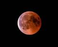Bild: Silas Stein/dpa
Ob man den Mond in Bayern am Sonntag so deutlich sehen kann, ist unklar. (Archivbild).