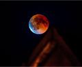 Bild: Xaver Klaußner
Das war der Blutmond über Leuchtenberg.