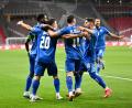 Bild: Denes Erdos/AP/dpa
Israels Fußball-Nationalmannschaft bei der 4:5-Niederlage gegen Italien.