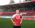 Bild: FWK / Jakob Zugelder
Philipp Ochs erstmals im Trikot der Würzburger Kickers.
