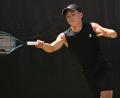 Bild: Marijan Murat/dpa
Ist erstmals für das Davis-Cup-Team nominiert: der 17-jährige Justin Engel. (Archivbild)