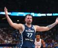 Bild: Matthias Stickel/dpa
Luka Doncic war mit vielen Pfiffen der Schiedsrichter nicht einverstanden.