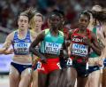 Bild: Sven Hoppe/dpa
Ein Start der Äthiopierin Diribe Welteji (vorne) bei der Leichtathletik-WM in Tokio ist offen. (Archivbild)