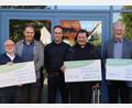 Bild: Bürgerwind Edelsfeld
Spendenübergabe an den Verein Sega und Kirchengemeinden in Edelsfeld.