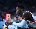 Bild: Stefanos Kyriazis/ZUMA Press Wire/dpa
Dennis Schröder beim Halbfinale gegen Finnland.
