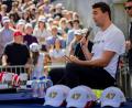 Bild: Tess Crowley/The Deseret News/AP/dpa
Das FBI gibt ein Update zum tödlichen Angriff auf Charlie Kirk. (Archivbild)