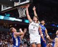 Bild: Matthias Stickel/dpa
Starker Auftritt: Wagner beim Dunk.