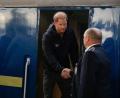 Bild: Eisenbahngesellschaft Ukrzaliznytsia/AP/dpa
Harry will die Versorgung verwundeter Soldaten in der Ukraine unterstützen.