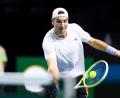 Bild: Frank Molter/dpa
Jan-Lennard Struff bewies in seinem Match gegen Yoshihito Nishioka Nervenstärke. (Archivbild)