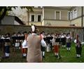 Bild: Ina Bogner/exb
Bei der "Luftklangmeile" wird traditionell in der historischen Altstadt von Amberg aufgespielt.