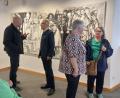 Bild: Kunz
Unter dem Titel „Krieg und Vertreibung – nach 80 Jahren“ eröffnete am Sonntag in der Galerie des Alten Schulhauses eine außergewöhnliche Ausstellung.