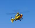 Bild: Frank Hammerschmidt/dpa
Mit einem Hubschrauber wurde ein Notarzt zu der Unglücksstelle geflogen. (Symbolbild)