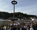 Archivbild: lei
Auf gutes Wetter und viele Zuschauer beim Austanzen auf der Eschenfeldener Kirwa hofft man im Schneckenland auch in diesem Jahr wieder.