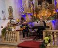 Bild: knh
Mit Gedichten und Geschichten erzählte Ottmar Braun (links) Besinnliches zur Moritzkirche. Gemeinsam mit Hubert Haberberger (rechts) spielte er die Komposition „In da Moritzkirch“ von Conny Gurdan.