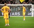 Bild: Marco Alpozzi/LaPresse via ZUMA Press/dpa
Am Ende eines verrückten Abends waren die BVB-Spieler enttäuscht.