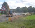 Bild: mad
An der Murach-Brücke finden Bauarbeiten statt.