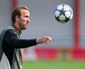 Bild: Sven Hoppe/dpa
Gegen Chelsea im Fokus: Bayern-Torjäger Harry Kane.