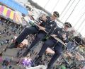 Bild: Felix Hörhager/dpa
Die Polizei ist mit der „Wiesnwache“ und zahlreichen Einsatzkräften auf dem Oktoberfest präsent. (Symbolbild)