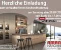 Bild: exb
Das Küchenstudio Amann lädt am 28. September 2025 von 13 bis 17 Uhr ein.