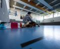 Bild: Guido Kirchner/dpa
In Münster mussten Studenten ohne Wohnung auch schon in Turnhallen schlafen.