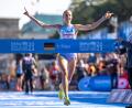Archivbild: Andreas Gora/dpa
Domenika Mayer läuft in Berlin ihre persönliche Marathon-Bestzeit.