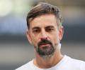 Bild: Jürgen Kessler/dpa
Eintracht-Trainer Niko Arnautis muss mit seinem Team im Europa Cup weiterspielen. (Archivbild)