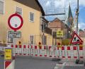 Bild: Susanne Forster
Die größte Baustelle der Stadt Bärnau – das Bischof-Senestrey-Haus. Derzeit laufen Arbeiten am Dachstuhl.