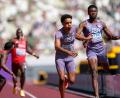 Bild: Petr David Josek/AP/dpa
Im Nachsitzen schaffte die 4x400-Meter-Staffel der USA den Einzug ins Finale.