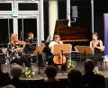 Bild: kki
Das Else Ensemble mit Petra Schwieger, Naaman Wagner, Daniela Shemer und Shelly Ezra (von links) eröffnete glanzvoll die 27. Max-Reger-Tage in Weiden.