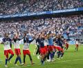 Bild: Christian Charisius/dpa
Durften endlich jubeln: die HSV-Spieler