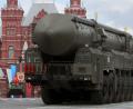Bild: Yuri Kochetkov/epa/dpa
Russland präsentiert seine strategischen Atomwaffen auch während der Militärparade in Moskau. (Archivbild)