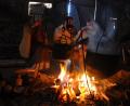 Archivbild: Geschichtspark Bärnau-Tachov/exb
Am Lagerfeuer.