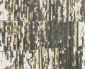 Bild: Kunst- und Kulturverein Hausfluss/exb
Das KoOpf-Kunstnacht-Projekt des Vereins Hausfluss: Holzlamellen werden nach einer japanischen Methode verkohlt und danach zu einem großen Mosaikbild zusammengefügt.