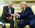Bild: Evan Vucci/AP/dpa
Es ist der erste Besuch für Erdogan im Weißen Haus seit 2019