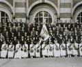 Repro: jr
Dieses Bild stammt von der Fahnenweihe 1912 mit den Festdamen in Waldsassen. Schon damals war die Kolpingsfamilie eine starke Gemeinschaft.